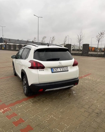 Peugeot 2008 cena 57500 przebieg: 46031, rok produkcji 2018 z Wieleń małe 254